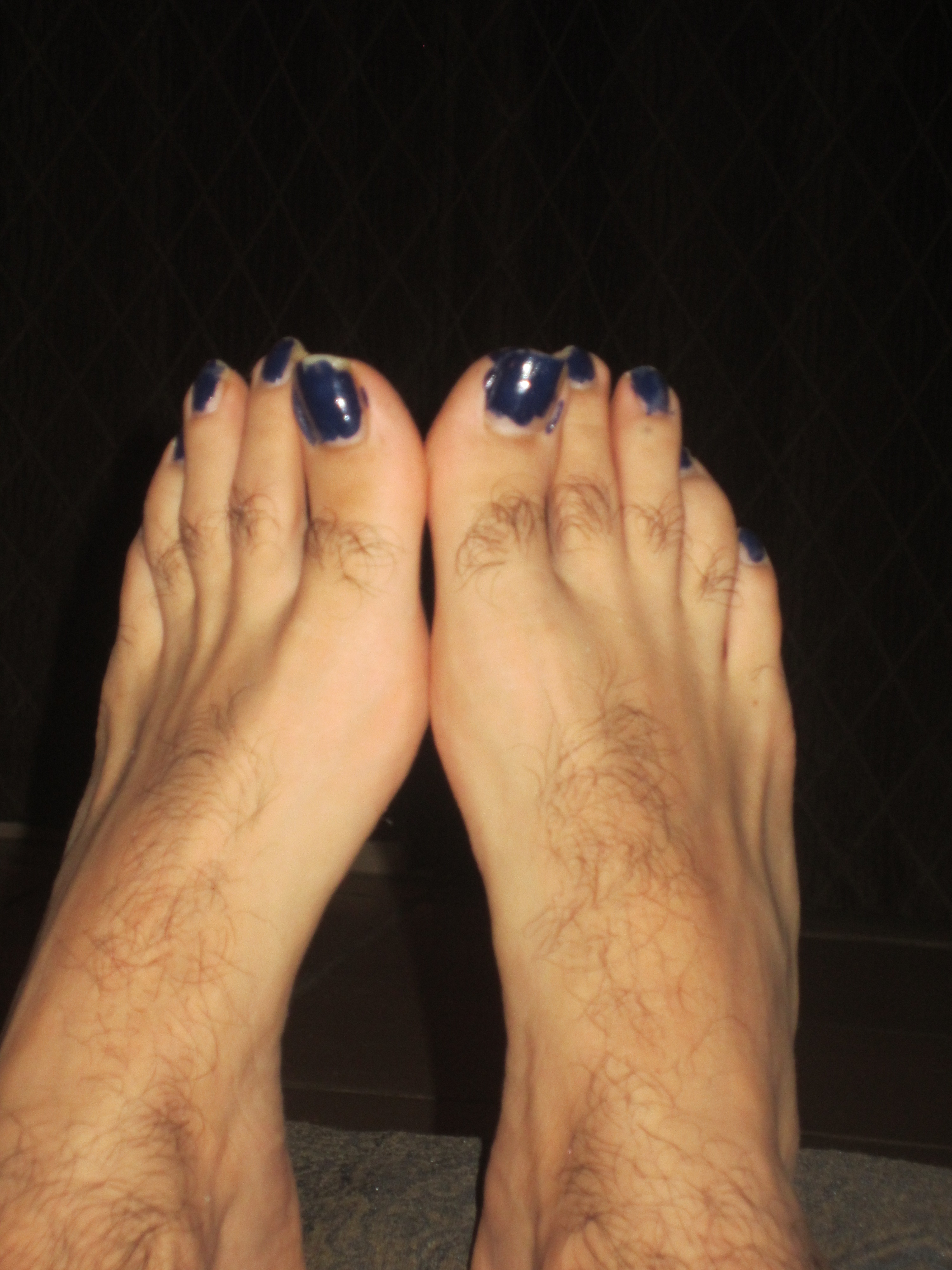 Women Hairy Feet 22